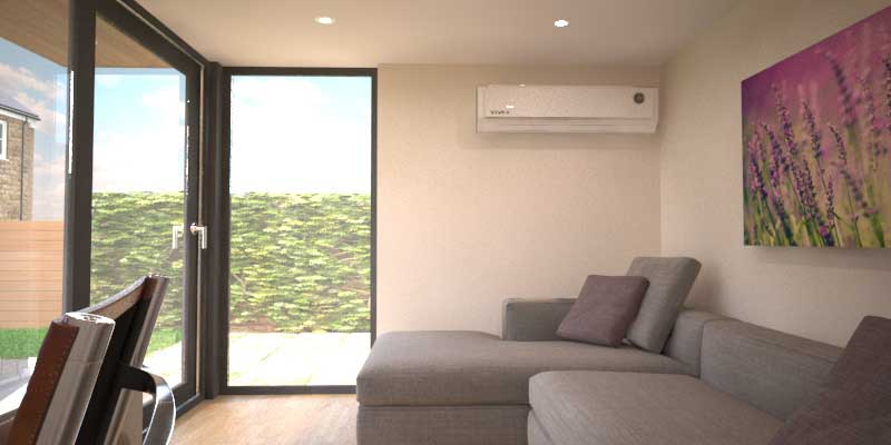Some buyers opt for air conditioning to give them control over their office temperature all year round