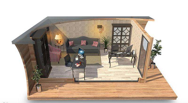 Fully furnished garden office concept-6