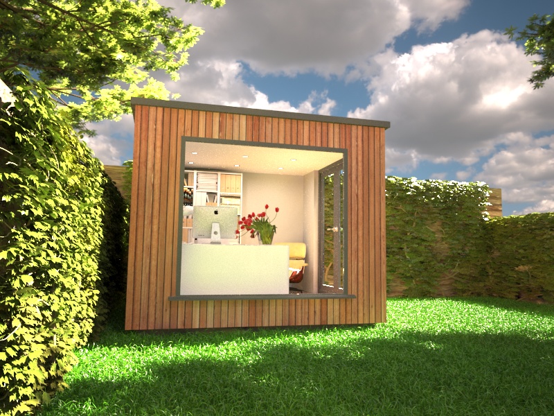 Garden office with picture window 800 x 600 1