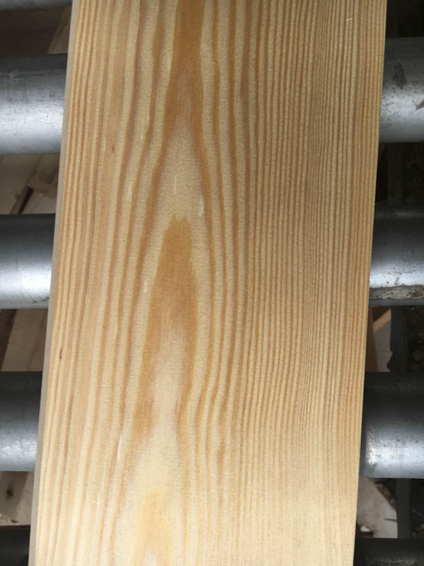 Milled / newly installed Siberian Larch