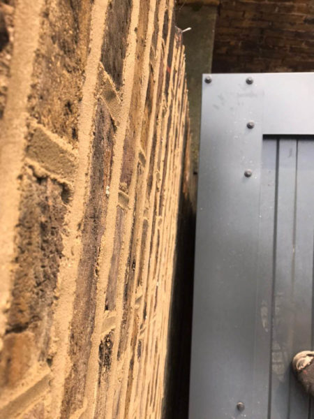 The office slots in with just millimetres to spare