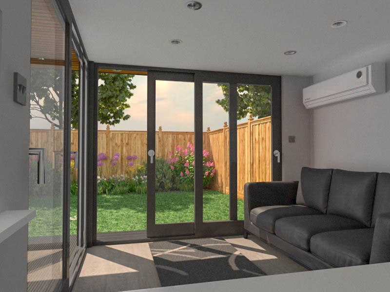 Your choice of doors is more than about access, they can really enhance the connection with the garden.